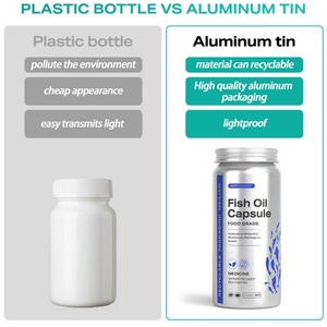 Latas de Aluminio Personalizadas de 100 ml y 100 cc para Productos para el Cuidado de la Salud, Frasco de Aluminio para Pastillas, Botella Personalizada para Vitaminas - Product Image 3