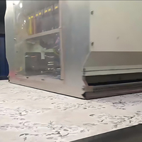 Tinta de recubrimiento 8 colores 600dpi 160 metros Impresora textil digital de algodón mercerizado Máquina de impresión de tela