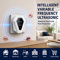 Répulsif à ultrasons professionnel OEM/ODM pour souris et rats, avec puce intelligente IA et fréquence variable, certifié EPA FCC, pour la vente en gros