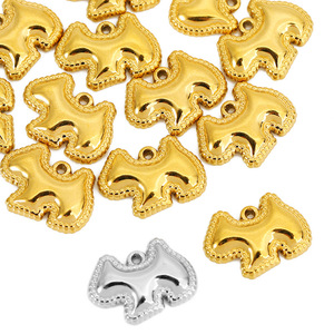 Colgante de Acero Inoxidable con Baño de Oro de 18K en Forma de Cachorro, Fornituras de Joyería DIY para Accesorios de Collares y Pulseras - Product Image 4