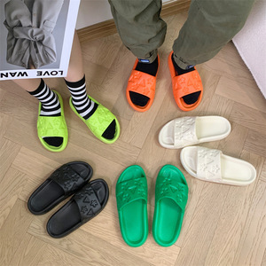Claquettes de <span class=keywords><strong>luxe</strong></span> en PVC pour hommes et femmes, design unisexe, personnalisables avec logo, antidérapantes pour l'intérieur - Product Image 3