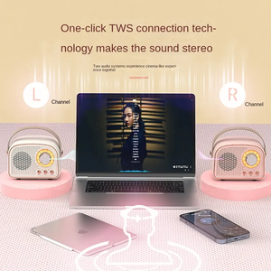 Mini retro cổ điển Bass màu xanh răng Loa di động không dây TGS loa với <span class=keywords><strong>TF</strong></span> âm nhạc Máy nghe nhạc - Product Image 6