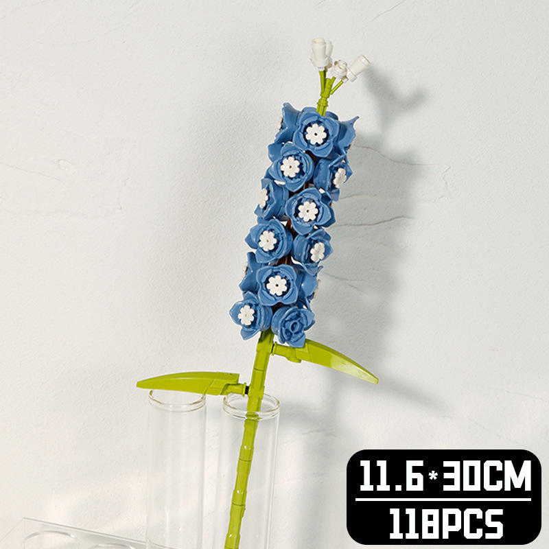 Delphinium [118 piezas] en bolsas