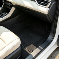 Tapis de voiture double couche en TPE, moquette douce, facile à nettoyer, entièrement enveloppant, pour l'intérieur des véhicules de luxe