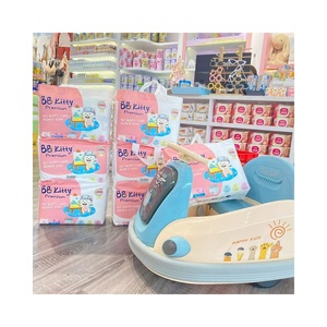 Premium Kinderwindeln für das Töpfchentraining, Einwegwindeln mit 3D-Auslaufschutz, 360° elastischem Bund und Vliesstoff für Babys - Product Image 1