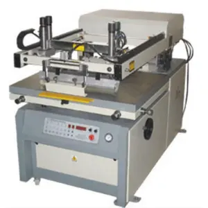 Semi-automatic silk screen printing machine with Oblique arm