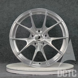 Jantes de voiture en alliage forgé brossé DCTC 17x7.5/18x7.5 pouces PCD 5x114.3, design multi-rayons, garantie 5 ans, compatibles CRV - Product Image 1