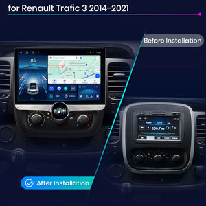 Junsun-Autoradio Qualcomm Android pour Renault <span class=keywords><strong>trafic</strong></span> opel vivaro 2015-2019, lecteur DVD Apple CarPlay, écran stéréo pour voiture - Product Image 2