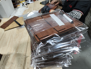 Meilleur prix tirelire pour enfants cadeau en bois artisanat personnalisé OEM EUR USD Franc montant billets tirelire - Product Image 5