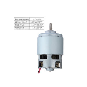 Motores Micro PMDC PrimoPal de 3800~23000 rpm, 12V 24V, Motor <span class=keywords><strong>El</strong></span>éctrico de CC con Imán Permanente y Mini Escobillas de Carbón para Destornillador - Product Image 1