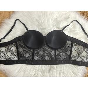 Corsetto in rete taglie forti da donna, modello all'ingrosso, con stecche in acciaio rinforzate per snellire la vita e il corpo, ideale per un vestibilità slim. - Product Image 3