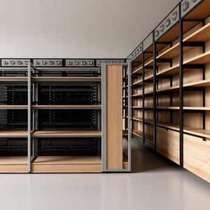 Étagères de supermarché sur mesure, présentoir métallique multi-niveaux, installation rapide, protection contre la corrosion pour <span class=keywords><strong>pharmacie</strong></span> - Product Image 2