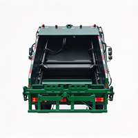 Camion à ordures compacteur diesel Sinotruk de 16 mètres cubes, 4x2, manuel, Euro 3, avec pompe pour le transport des déchets urbains et ruraux