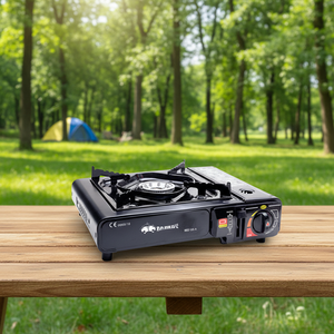 Réchaud de camping portable, réchaud à <span class=keywords><strong>gaz</strong></span> <span class=keywords><strong>butane</strong></span>, plaque de cuisson, cuisine de camping en plein air, brûleur, barbecue - Product Image 3