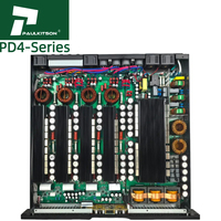 Amplificateurs Paulkitson 2 Ohms, 4 canaux, amplificateur de puissance audio professionnel de classe D, amplificateur de son pour caisson de basses, équipement audio, amplificateurs de haut-parleurs