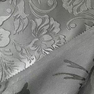 売れ筋 軽量 100% ポリエステル ブロケード ジャカード生地 ドバイ フルブラック 女の子用 アバヤ 衣装 ドレス 刺繍入り - Product Image 6