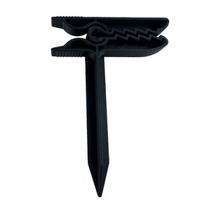 Clip per asciugamano da spiaggia, rettangolare, in plastica ABS, tipo gancio, per uso esterno e da viaggio, fermiabiti, confezione da 4 - Product Image 3