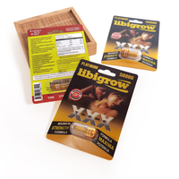 XXX Elite Enerji Kapsülleri, Gelişmiş Canlılık ve Performans Artırıcı, Özel Etiketli Kart Paket Stili