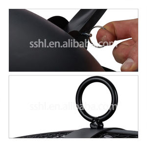 Açık metal portatif katlanabilir kamp barbekü ateş çukuru kapaklı ve ızgara - Product Image 5