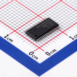 ADC de precisión genuino ADS8688IDBTR de 16 bits |   8 canales, 500kSPS, SAR, referencia interna, ±20V OVP, TSSOP-38, en stock - Product Image 1