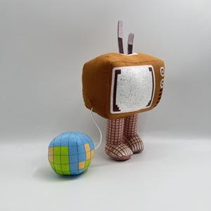 Peluche Earth TV avec jambes et ballon, jouet électronique unisexe pour enfants de 8 à 13 ans - Product Image 2