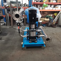 Station de pompe de surpression d'alimentation en eau à haute pression pompe centrifuge à plusieurs étages personnalisable système d'alimentation en eau de bâtiment secondaire