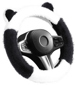 Funda para Volante de Cuero PVC Antideslizante, Diseño Universal con Costuras Decorativas de Colores - Product Image 1