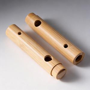 Flûte d'oiseau hibou en bambou faite à <span class=keywords><strong>la</strong></span> main, sifflet d'extérieur, embout buccal, effets sonores forestiers, instrument <span class=keywords><strong>de</strong></span> guérison sonore ASMR, tube sonore - Product Image 6