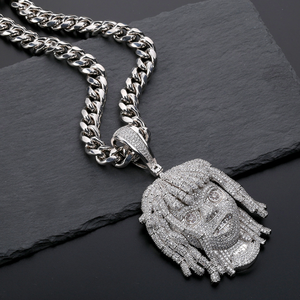 Hiphop de helado de plata rapero cantante <span class=keywords><strong>lil</strong></span> grande de la bomba de COLLAR COLGANTE - Product Image 2