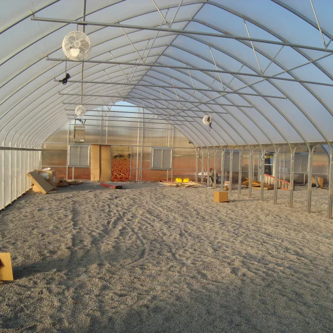Volume large profit small high tunnel easy up greenhouse frame china polytunnel greenhouse