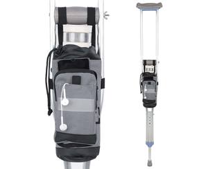 Free sample promotionLightweight Crutch Hanging Pouch Broken Leg <b>Medical</b> Storage Tote Forearm Crutch <b>Bag</b> Adult Youth Walking - Product Image 1