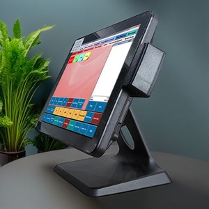 S900c Touchscreen Pos Retail Systeem Aangepaste Kassa Pos Machine Metalen Basis Met Gaten - Product Image 6