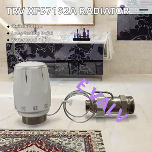 Design moderno valvola termostatica HTRVF 220V sensore a distanza per riscaldamento a pavimento testa del radiatore per radiatori - Product Image 2
