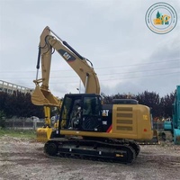 Excavatrice Caterpillar 320e en bon état de fonctionnement, bien entretenue, excavatrice sur chenilles cat 320e en vente