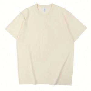 Design Custom Logo Large T-<b>Shirt</b> for Men Solid Color Cotton for Promotional Use - Product Image 4