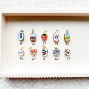 Vẽ Tay Men Charms Đầy Màu Sắc Bướm Hoa Trái Tim Trái Cây Mặt Dây Chuyền Phụ Kiện Cho Tự Làm Đồ Trang Sức Keychain Vòng Cổ Làm - Product Image 6