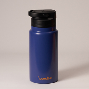 Botella de agua personalizada de acero inoxidable con etiqueta privada con tapa a prueba de fugas Vaso Premium - Product Image 3