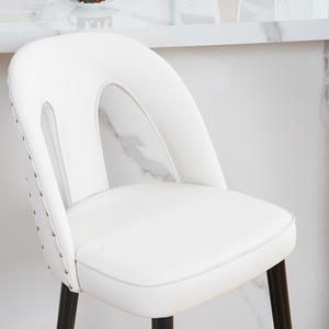 <span class=keywords><strong>Tabouret</strong></span> haut nordique moderne <span class=keywords><strong>de</strong></span> luxe léger en chêne pour la salle à manger et le salon pour la maison Design <span class=keywords><strong>Bar</strong></span> Réception Chaise <span class=keywords><strong>de</strong></span> réception - Product Image 3