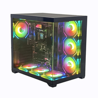Pcooling Verre trempé Mini Atx Computer Case Design Table Pc Computer Case OEM New Style Computer Pc Case