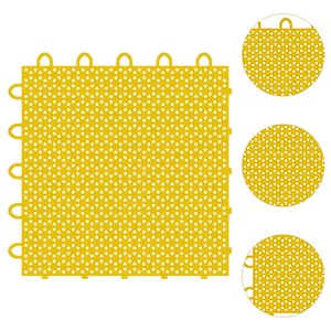 PP <b>Interlocking</b> Garage <b>Floor</b> <b>Tiles</b> Modular Plastic PVC Vented <b>Floor</b> Mats <b>Floor</b> Slab for Car Washing Shop Warehouse Showroom - Product Image 4