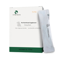 Complément nutritionnel prébiotique et probiotique pour chiens et chats, soutient la santé gastro-intestinale, favorise le bien-être général