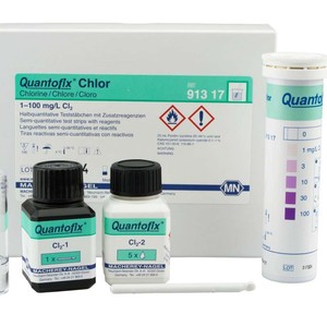 Bandelettes de test Macherey-Nagel Quantofix Chlor 1-100 mg/L Cl2 pour l'analyse semi-quantitative de l'eau des piscines - Product Image 5