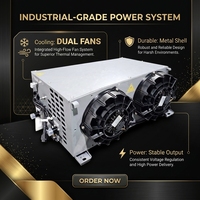 Nouveau système de gestion thermique de batterie OEM ODM 8KW 320V DC DCDC pour fourgon électrique de livraison du dernier kilomètre, bus CAN, refroidissement liquide IP67