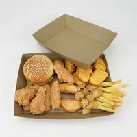 Plateau à collation en carton écologique pour la vente en gros, échantillon gratuit
