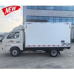 FOTON Euro 6 New Cold Meat Freezer Refrigerator Truck Refrigerated Van Chicken Transport 1.7 Ton 4.2 Meters Cargo Trucks - Product Image 6