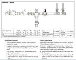 Filtre à eau pour toute la maison MG3044, manuel, pour nettoyer les branchies de poisson à l'intérieur, universel, anti-sédiments, pré-filtre, protection des conduites - Product Image 5