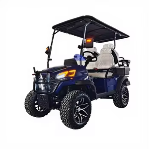 Carrito de Golf Eléctrico de 4 Ruedas con Batería de Litio, Homologado para Circular por la Calle, 4 Plazas, 5000/7500W, Carrito de Golf Eléctrico para Turismo - Product Image 1