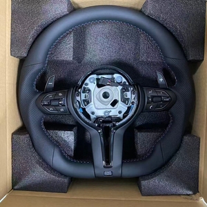 Volante <span class=keywords><strong>de</strong></span> Cuero para Auto BMW F30 F10 F15 F16 F34 F36 F20 F22 F25 F32 M3 M5 E60 E70 E90 M Sports, Disponible en Stock - Product Image 3