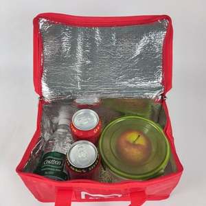 Sac isotherme rouge personnalisé en gros Sacs isothermes pour le déjeuner Sacs isothermes thermiques avec logo - Product Image 2