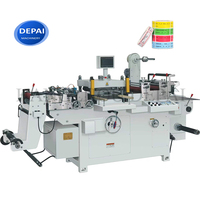 Machine de découpe à plat d'autocollant d'étiquette imprimée de haute qualité avec unité de stratification